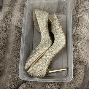 gianni bini Gold rhinestones